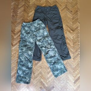 Boys cargo hiking pants